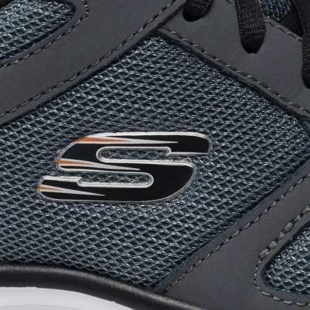 Кроссовки мужские Skechers Track угольный/черный 52631-CCBK