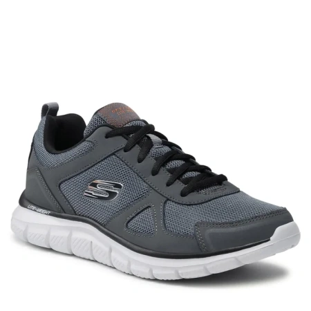 Кроссовки мужские Skechers Track угольный/черный 52631-CCBK