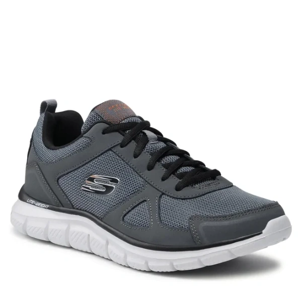 Кроссовки мужские Skechers Track угольный/черный 52631-CCBK