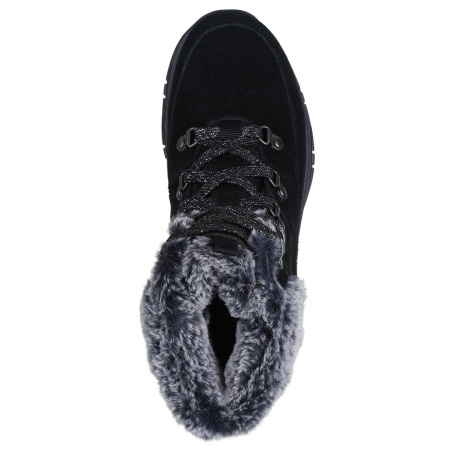 Ботинки женские Skechers TREGO - SNOW WORRIES черный 167882-BLK