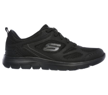 Кроссовки женские Skechers Summits Suited черный 12982-BBK