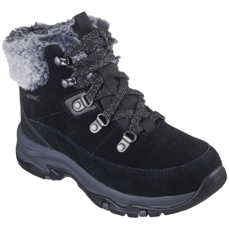 Ботинки женские Skechers TREGO - SNOW WORRIES черный 167882-BLK