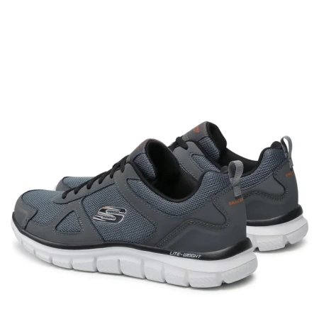 Кроссовки мужские Skechers Track угольный/черный 52631-CCBK