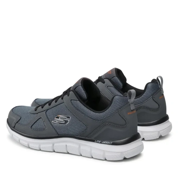 Кроссовки мужские Skechers Track угольный/черный 52631-CCBK
