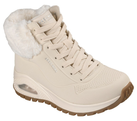 Ботинки женские Skechers UNO RUGGED - FALL AIR бежевый 167274-NAT