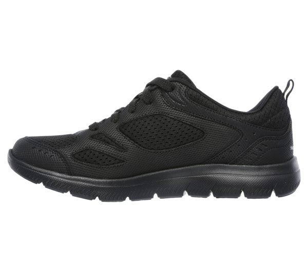 Кроссовки женские Skechers Summits Suited черный 12982-BBK