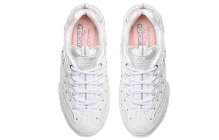 Кроссовки женские Skechers D'Lites - Glamour Feels белый 13087-WSL