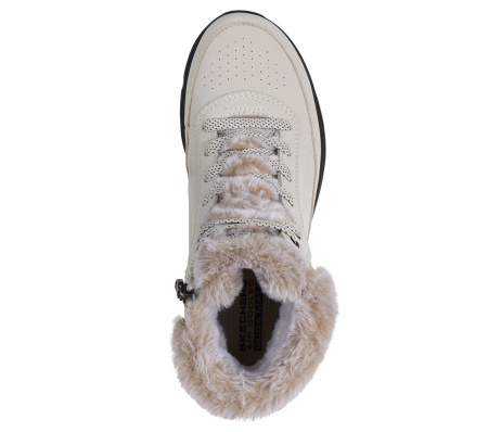 Ботинки женские Skechers GLACIAL ULTRA - MOUNTAIN MUSE бежевый/черный 144199-NTBK
