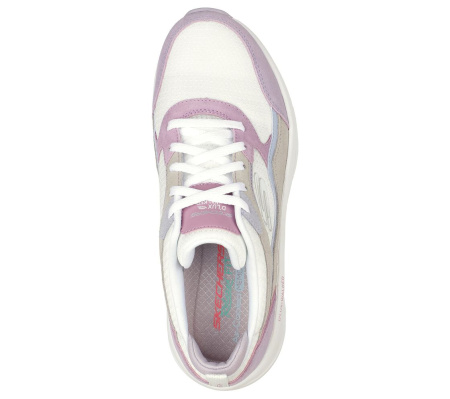 Кроссовки женские Skechers D'LUX WALKER Women's sport shoes белый/фиолетовый Кроссовки женские Skechers D'LUX WALKER Women's sport shoes белый/фиолетовый