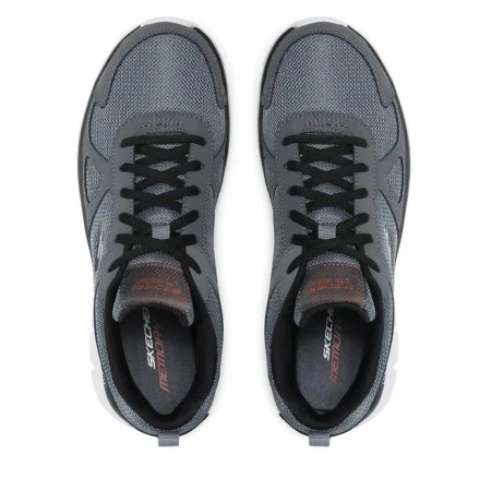 Кроссовки мужские Skechers Track угольный/черный 52631-CCBK