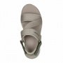 Сандалии женские Skechers D'LUX WALKER бежевый/оливковый Сандалии женские Skechers D'LUX WALKER бежевый/оливковый