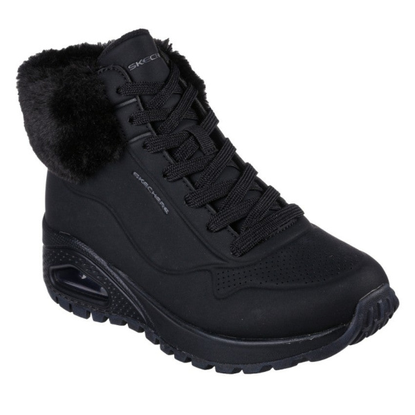 Ботинки женские Skechers UNO RUGGED - FALL AIR черный 167274-BBK