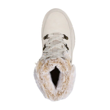 Ботинки женские Skechers TREGO - SNOW WORRIES бежевый 167882-NAT