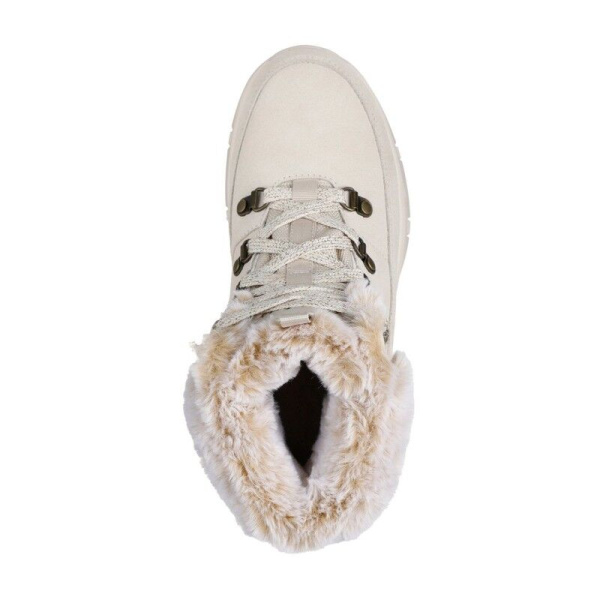 Ботинки женские Skechers TREGO - SNOW WORRIES бежевый 167882-NAT