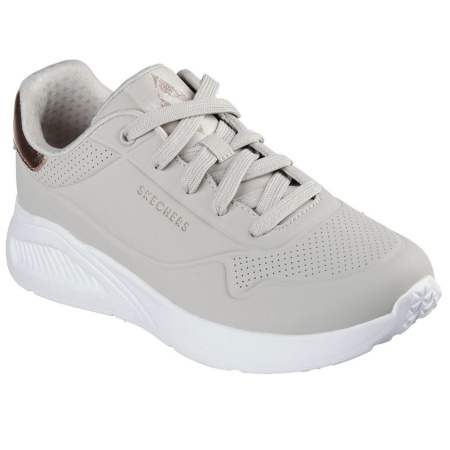 Кроссовки женские Skechers UNO LITE - SHIMMER ALONG бежевый 177291-NAT