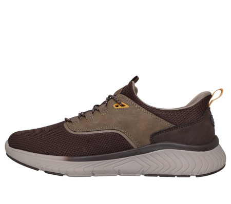 Кроссовки мужские Skechers Slip-Ins: Arch Fit Crosser - Chozen коричневый 211190-BRN