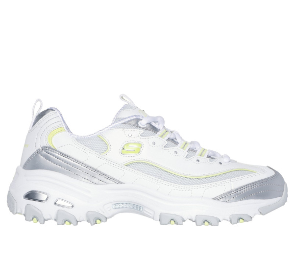 Кроссовки женские Skechers D'lites - Chromatic белый 150246-WSLM