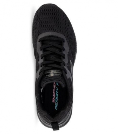 Кроссовки женские Skechers  BOUNTIFUL черный/серый