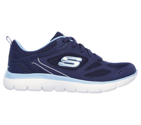 Кроссовки женские Skechers Summits Suited синий 12982-NVBL