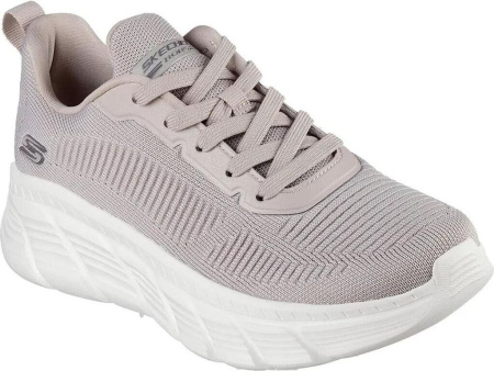 Кроссовки женские Skechers Bobs B Flex Hi - Flying Hi серый 117385-TPE