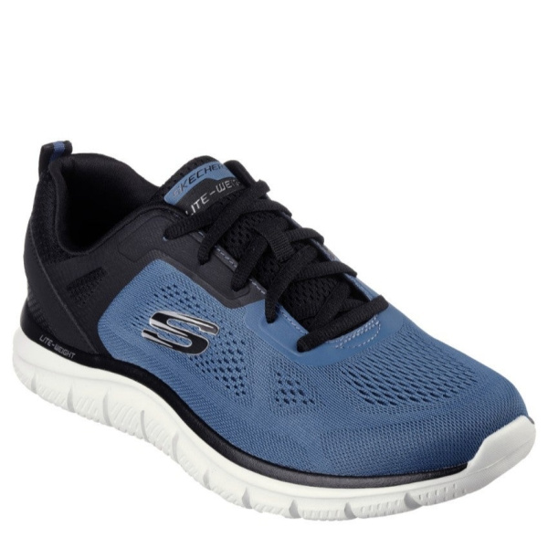 Кроссовки мужские Skechers Track - Broader черный/угольный 232698-BLBK