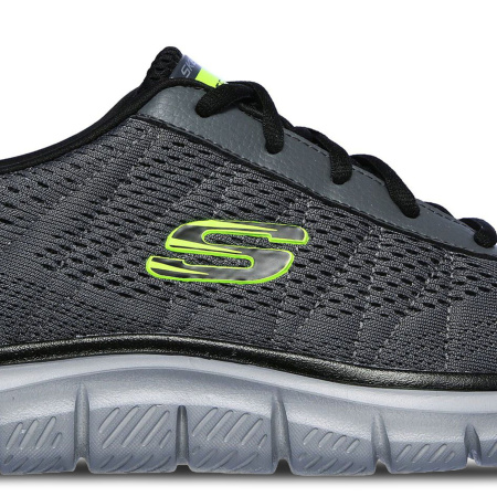 Кроссовки мужские Skechers Track - Moulton угольный/черный 232081-CCBK