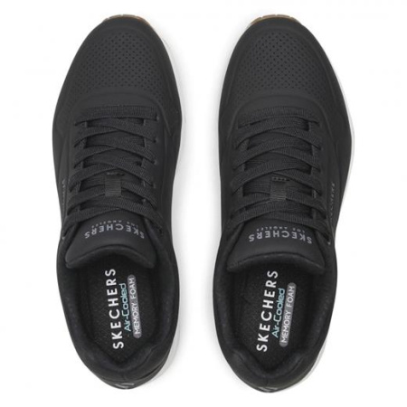 Кроссовки мужские SKECHERS Uno-Stand On Air черный 52458-BLK