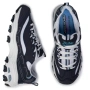 Кроссовки женские Skechers D'Lites - Biggest Fan синий/белый 11930-NVW