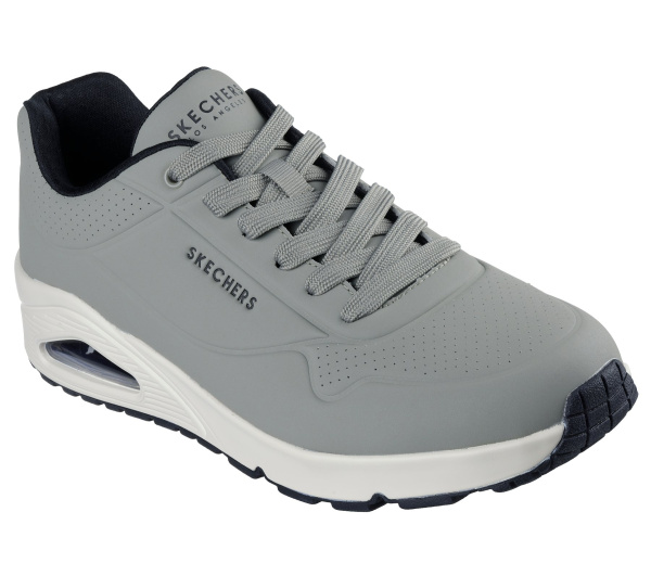 Кроссовки мужские Skechers UNO - STAND ON AIR оливковый 52458-OLBK