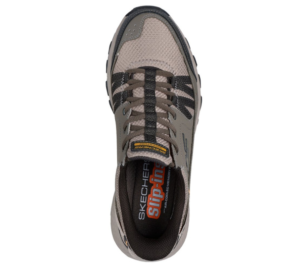 Кроссовки мужские Skechers DYNAMITE AT - ESCAPAR коричневый 237634-TPE