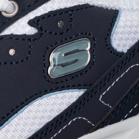 Кроссовки женские Skechers D'Lites - Biggest Fan синий/белый 11930-NVW