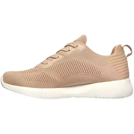 Кроссовки женские Skechers BOBS Sport Squad - Tough Talk розовый 32504-NUDE