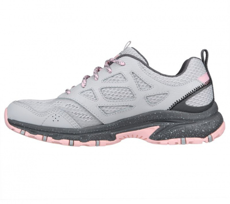 Кроссовки женские для бега Skechers HILLCREST серый/розовый Кроссовки женские для бега Skechers HILLCREST серый/розовый