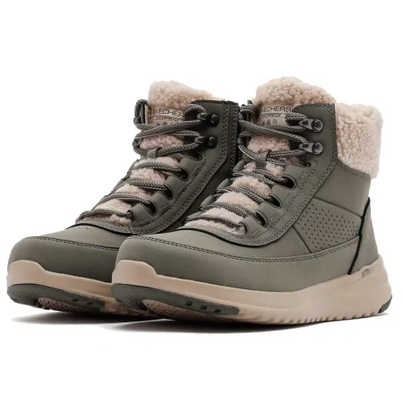 Ботинки женские Skechers ON-THE-GO STELLAR - ALPINE AD оливковый 144756-OLV