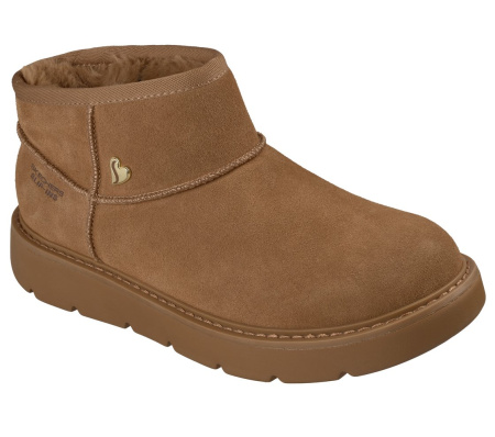 Ботинки женские Skechers Slip-ins: Keepsakes Cozy - Cozy Mini коричневый 167848-CSNT
