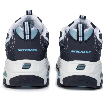 Кроссовки женские Skechers D'Lites - Biggest Fan синий/белый 11930-NVW