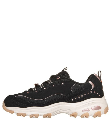 Кроссовки женские Skechers D'Lites - 20TH Anniversary черный 150876-BKRG